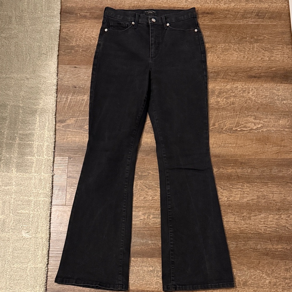 Banana Republic Black Slim Flare Women's Jeans